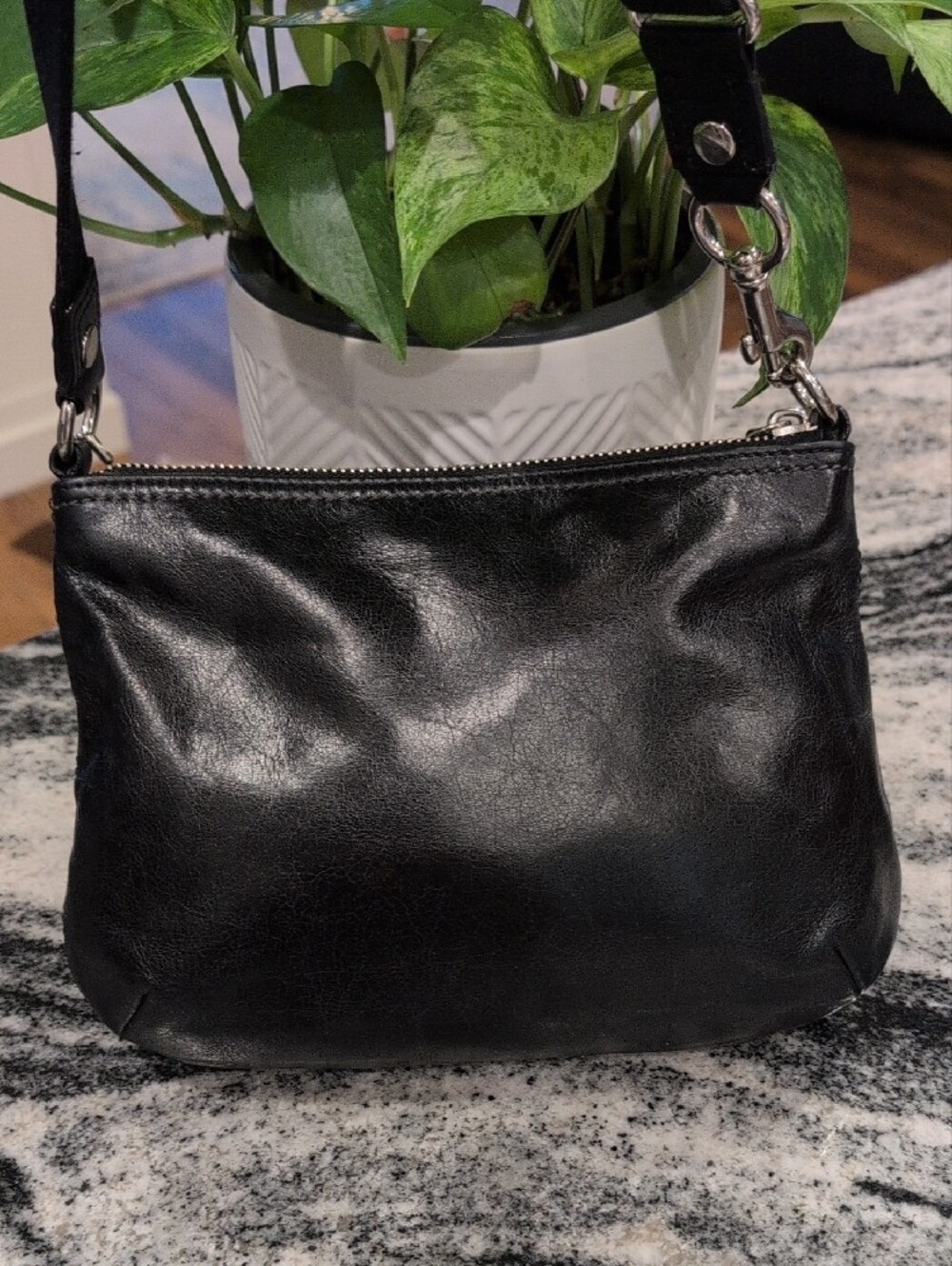 Coach Poppy Legacy Leather Flap Push-Lock Mini Crossbody Bag - RARE - Picture 2 of 10